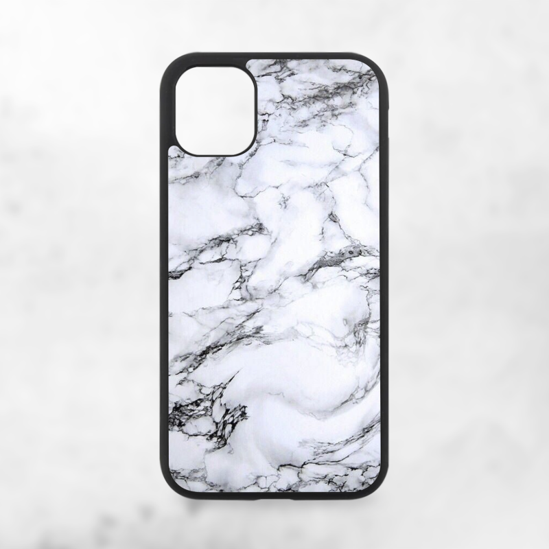 White Marble Case Blooming Cases